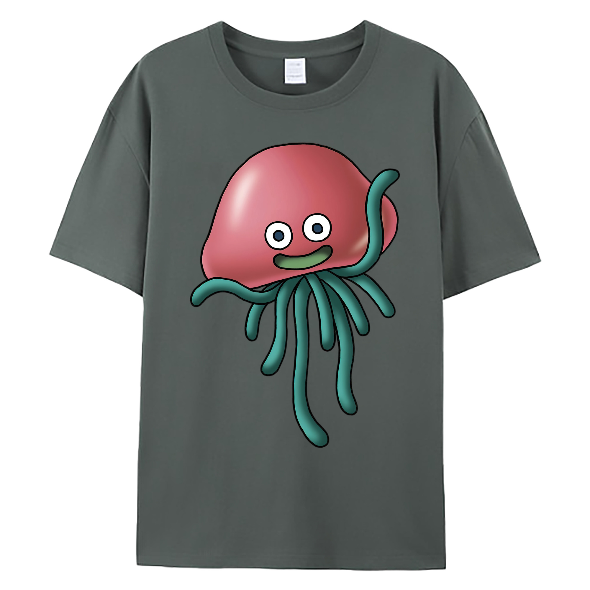 （画像用） ドラゴンクエスト Doragon Kuesuto Dragon Quest 綿100％ メンズ半袖Tシャツ｜肌触りやわらか＆通気性